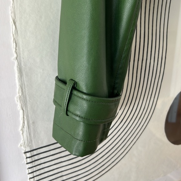 AVEC LE FILLES FAUX LEATHER JACKET ANTHROPOLOGIE - Picture 5 of 14